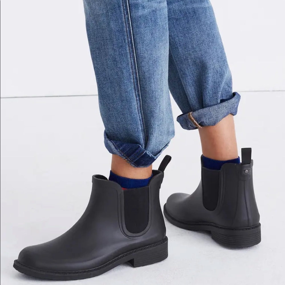 The Chelsea Rain Boot - Madewell size 8